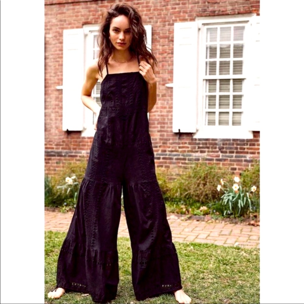 Free People Savannah lace jumpsuit